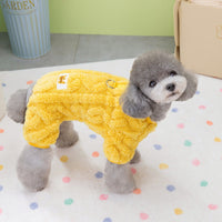 HKM-2944189 Cozy Arctic Twist Fleece Dog Jacket for All Sizes