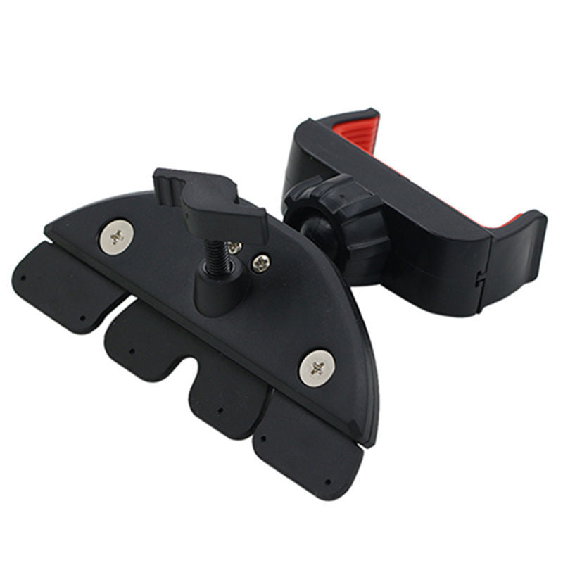 HKM-294419 Universal CD Slot Phone Holder for Vehicles - Compatible with 5.5-8.3cm Width Smartphones and Includes Clip