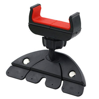 HKM-294419 Universal CD Slot Phone Holder for Vehicles - Compatible with 5.5-8.3cm Width Smartphones and Includes Clip