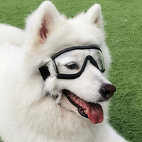 HKM-2945981 Stylish Dog Sunglasses with Gold Chain for Small Dogs and Cats