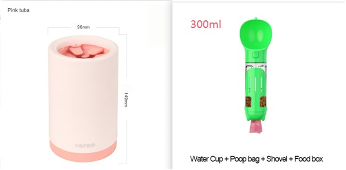 HKM-2946237 Pet Foot Washing Cup for Easy Cleaning - Available in Small and Large Sizes