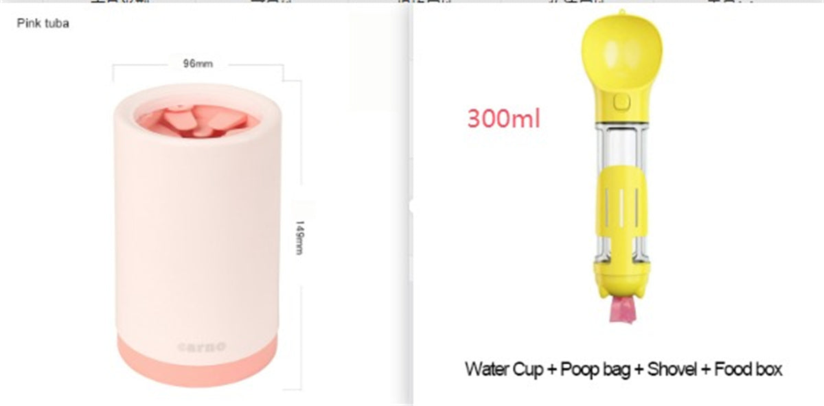 HKM-2946237 Pet Foot Washing Cup for Easy Cleaning - Available in Small and Large Sizes