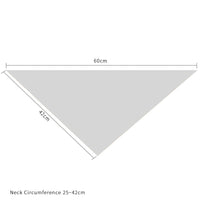 HKM-2948541 Triangle Scarf for Dogs - Pregnancy Notice Pattern Cotton with Adjustable Neck Sizes
