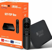 HKM-295059 4K Ultra HD Smart Streaming Set-Top Box with Voice Remote and Dual Wi-Fi Connectivity