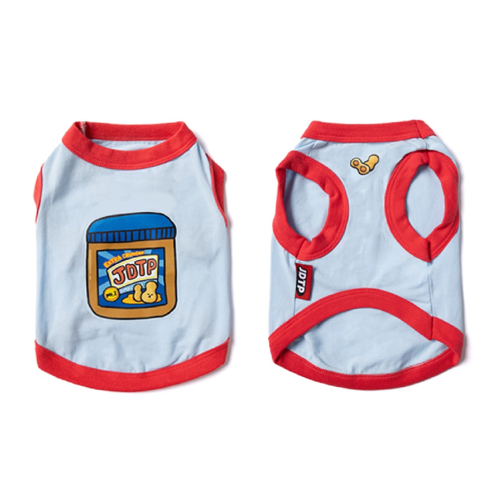 HKM-2950717 Casual Cotton Clothing for Dogs and Cats in Fun Food Designs
