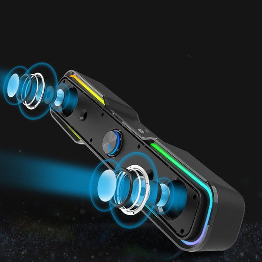 HKM-295187 2.1 Channel USB Audio Speaker with Subwoofer for Mobile Devices and Computers