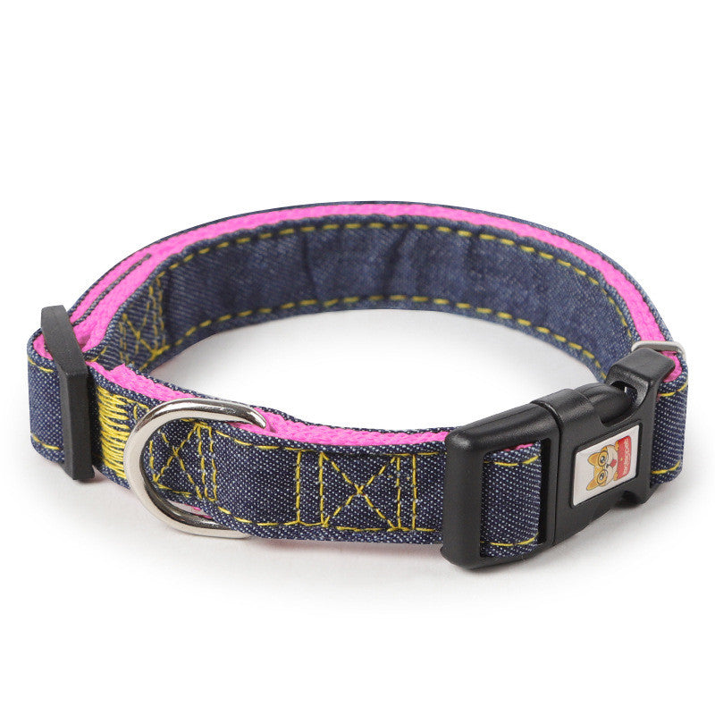 HKM-2953917 Durable Denim Sling Leash with Wear-Resistant Traction - Available in Multiple Colors
