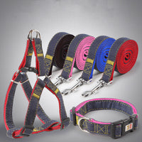 HKM-2953917 Durable Denim Sling Leash with Wear-Resistant Traction - Available in Multiple Colors