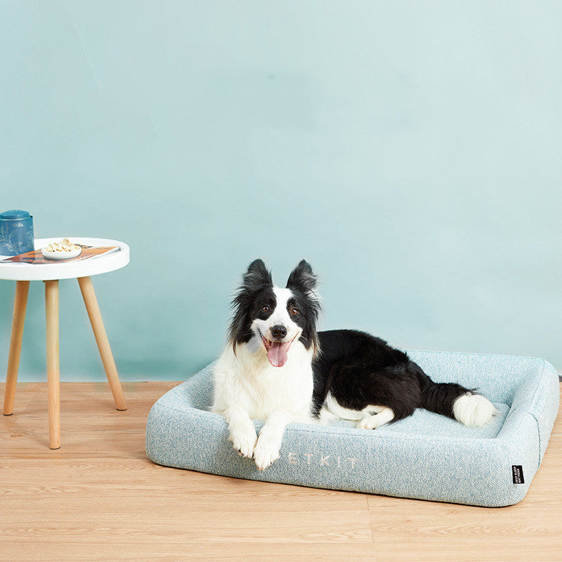 HKM-2954173 Cozy Removable Pet Bed with Washable Cover - Available in Multiple Sizes