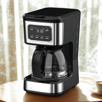 HKM-295443 6-Cup Coffee Maker with Non-Stick Warmer Plate and Clear Water Level Indicator