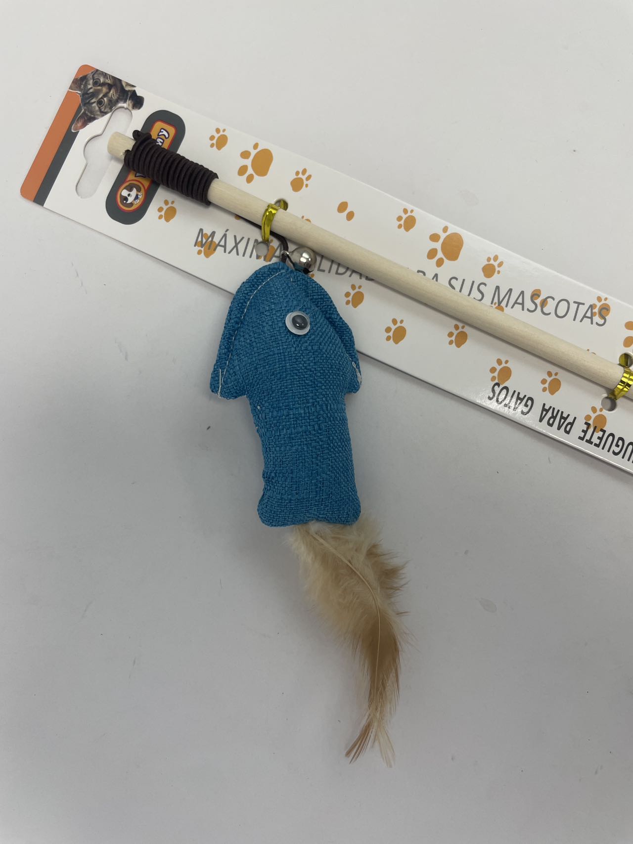HKM-2954941 Interactive Cat Teaser Wand for Engaging Playtime