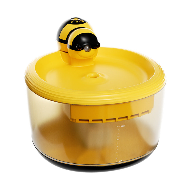 HKM-2955965 Intelligent Induction Wireless Water Dispenser for Cats and Small Dogs, 2.2L Tank