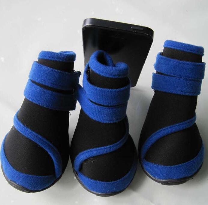 HKM-2956733 Four Seasons Neoprene Pet Dog Shoes with Beef Tendon Sole - Comfortable and Durable Footwear for Dogs