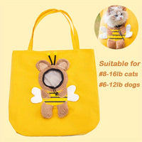 HKM-2957373 Portable Breathable Soft Pet Carrier Bag for Dogs and Cats with Safety Zippers