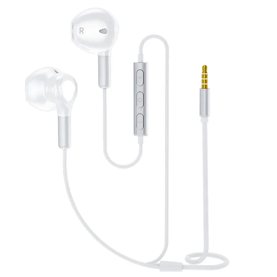 HKM-295763 Wired In-Ear Magnetic Earphones with 3.5mm Jack for Mobile Devices