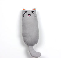 HKM-2959549 Catnip Plush Toy with Cute Facial Expression for Teeth Molar and Scratch Resistance - Canvas Material in Multiple Colors