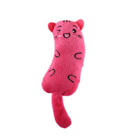 HKM-2959549 Catnip Plush Toy with Cute Facial Expression for Teeth Molar and Scratch Resistance - Canvas Material in Multiple Colors
