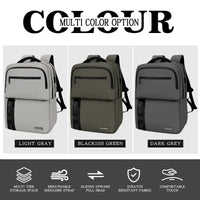 HKM-296083 Large Capacity Nylon Laptop Backpack for Casual Use - Ideal for Students and Everyday Travel