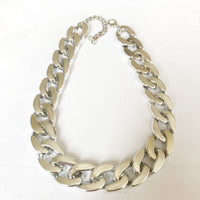 HKM-2961853 Simple Cat Metal Necklace in Gold, Rose Gold, Silver, and Gun Black - 28cm with 7cm Extension - Hip Hop Style