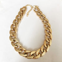 HKM-2961853 Simple Cat Metal Necklace in Gold, Rose Gold, Silver, and Gun Black - 28cm with 7cm Extension - Hip Hop Style