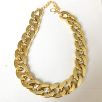 HKM-2961853 Simple Cat Metal Necklace in Gold, Rose Gold, Silver, and Gun Black - 28cm with 7cm Extension - Hip Hop Style