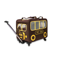 HKM-2962109 Spacious Cartoon Pet Trolley Case for Dogs and Cats - Medium Oxford Cloth Design