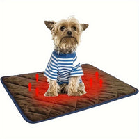 HKM-2963133 Self-Heating Non-Slip Pet Mat with Waterproof Design, 5-Layer Thermal Blanket for Dogs and Cats