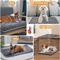 HKM-2963133 Self-Heating Non-Slip Pet Mat with Waterproof Design, 5-Layer Thermal Blanket for Dogs and Cats