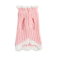 HKM-2963645 Knitted Acrylic Dog Sweater with Rhinestone Lace for Stylish Pets