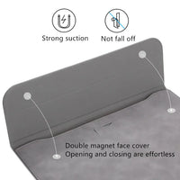 HKM-296403 Luxury PU Leather Laptop Bag Briefcase for 11-15 Inch Devices - Shockproof Design for Macbook, Huawei, Lenovo