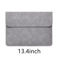 HKM-296403 Luxury PU Leather Laptop Bag Briefcase for 11-15 Inch Devices - Shockproof Design for Macbook, Huawei, Lenovo