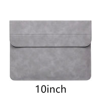 HKM-296403 Luxury PU Leather Laptop Bag Briefcase for 11-15 Inch Devices - Shockproof Design for Macbook, Huawei, Lenovo