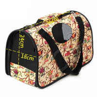 HKM-2967869 Multifunctional Geometric Pattern Pet Carrier Bag - Comfortable, Waterproof, and Easy to Clean