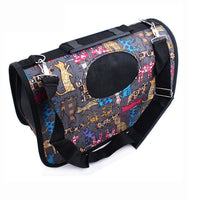 HKM-2967869 Multifunctional Geometric Pattern Pet Carrier Bag - Comfortable, Waterproof, and Easy to Clean