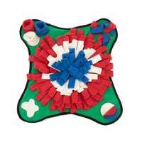HKM-2968893 Pet Snuffle Mat for Interactive Feeding - For Dogs & Cats, Improves Foraging Skills, Indoor/Outdoor Use, 45x45 cm