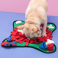HKM-2968893 Pet Snuffle Mat for Interactive Feeding - For Dogs & Cats, Improves Foraging Skills, Indoor/Outdoor Use, 45x45 cm