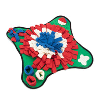 HKM-2968893 Pet Snuffle Mat for Interactive Feeding - For Dogs & Cats, Improves Foraging Skills, Indoor/Outdoor Use, 45x45 cm