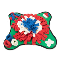 HKM-2968893 Pet Snuffle Mat for Interactive Feeding - For Dogs & Cats, Improves Foraging Skills, Indoor/Outdoor Use, 45x45 cm