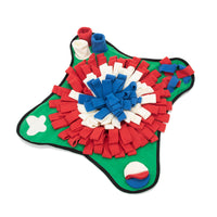 HKM-2968893 Pet Snuffle Mat for Interactive Feeding - For Dogs & Cats, Improves Foraging Skills, Indoor/Outdoor Use, 45x45 cm