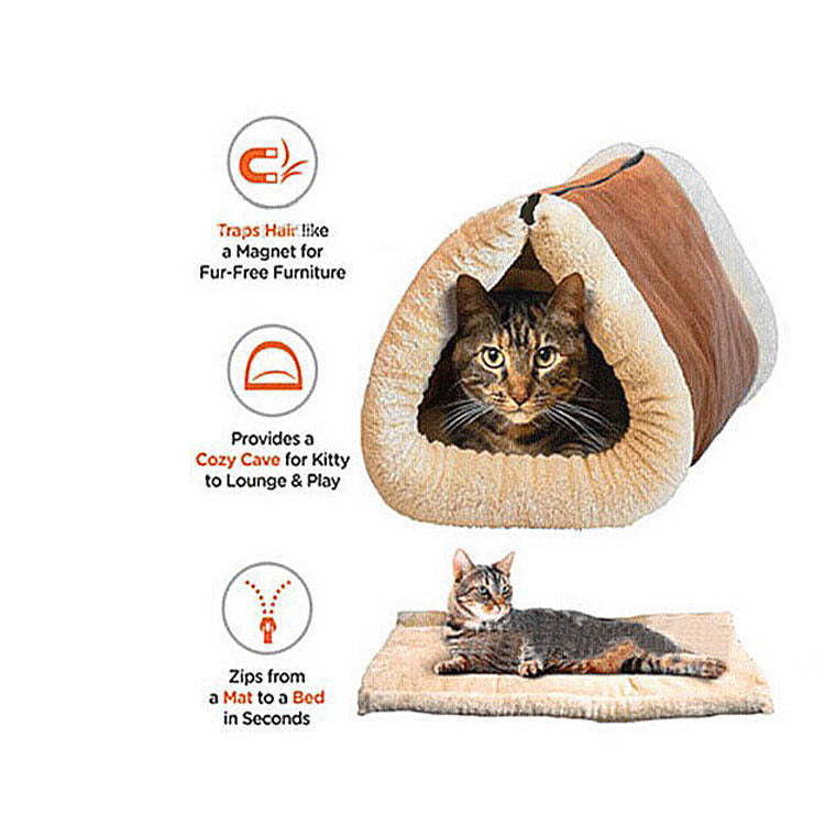 HKM-2969661 Cat Tunnel with Rustling Sound, Plush Fabric, 90x57CM, Lightweight and Durable Design