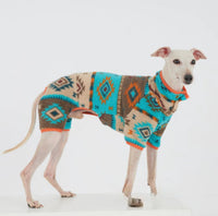 HKM-2970173 Cozy Four-Legged Pet Clothing for Autumn and Winter ¨C Keeps Pets Warm in Red or Blue