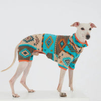 HKM-2970173 Cozy Four-Legged Pet Clothing for Autumn and Winter ¨C Keeps Pets Warm in Red or Blue