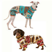 HKM-2970173 Cozy Four-Legged Pet Clothing for Autumn and Winter ¨C Keeps Pets Warm in Red or Blue
