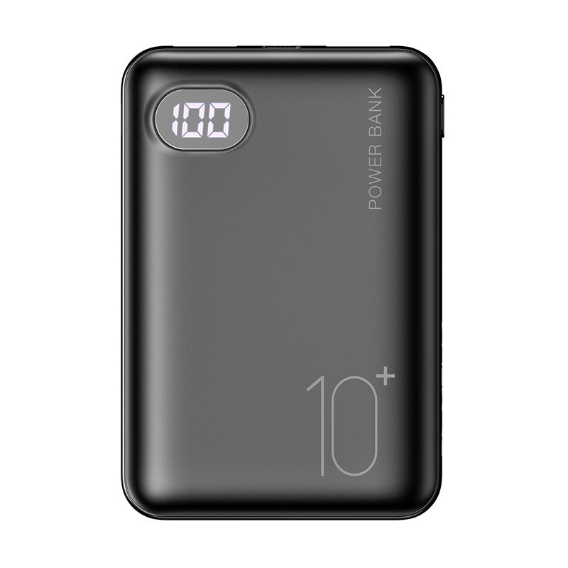 HKM-297043 10000mAh Dual USB Power Bank with Digital Display, Compact and Lightweight Design