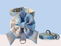 HKM-2971197 Dog Skirt with Leash Set - Soft Cotton Nylon for Small & Medium Pets, Multiple Colors Available
