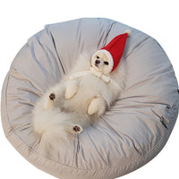 HKM-2971453 Moisture-Proof Dust Resistant High Elastic Removable Washable Large Round Pet Bed