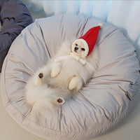 HKM-2971453 Moisture-Proof Dust Resistant High Elastic Removable Washable Large Round Pet Bed