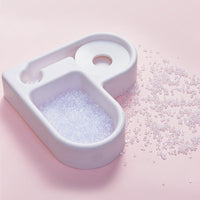 HKM-2971581 Dual-Use Cat and Dog Bowl with Non-Wet Mouth Design - Available in Pink, Blue, and White