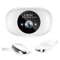 HKM-297171 Wireless Noise Cancelling Earbuds with LED Display and Bluetooth 5.4 Chipset