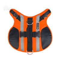 HKM-2973757 Pet Life Jacket for Dogs - Cooling Swimming Suit with High Buoyancy in Orange, Sizes S to XL